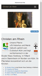 Mobile Screenshot of christen-am-rhein.com