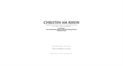 Desktop Screenshot of christen-am-rhein.de
